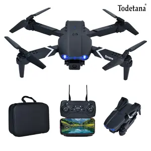 Todetana E99 Foldable HD Camera Drone RC Quadcopter with Altitude Hold One-Touch Takeoff/Landing 360° Flips & Headless Mode Perfect Valentine's Day Gift - Button