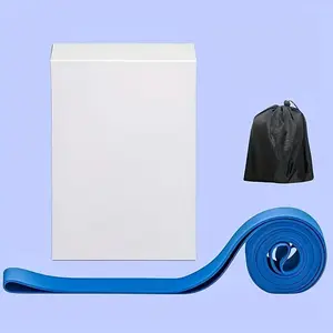 2024Natural Latex Professional Ballet Split Training Resistance Bands Gymnastics Cheerleading Pilates 3-in-1 Dynamic Tear-Resistant Band Hip Flexor Stretch Arch Strengthener Sakura Pink Aurora Blue Purple Potato Purple Includes 3 Bands in a Convenient Bag