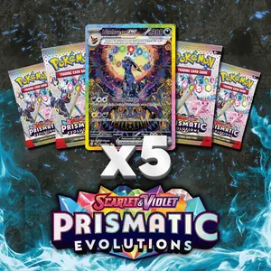 Prismatic Evolutions Booster Packs - 5 Pokémon Booster Pack