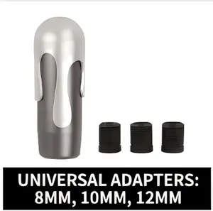 1-minute car upgrade: This weighted aluminum shift knob makes every drive feel like a race! "