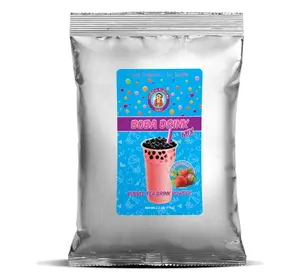STRAWBERRY CREAM Boba / Bubble Tea Drink Mix Powder 1 Kilo / 2.2 Pounds