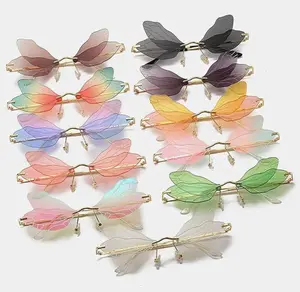 Dragon Fly Sunglasses, Fairycore, Fairy Glasses, Festival Glasses, Eye Glasses, Cute Fun Accessories, Rave Outfit, Festival Outfit, Girls Glasses, Women's Glasses, Costume, Men's Glasses, Fairy Wing Glasses