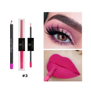 Fantastic Trio Set - # 3 KISS - Makeup & Cosmetic - Includes Lipstick, Lip Gloss & Eyeshadow - Assorted Colors - Makeup Accessories