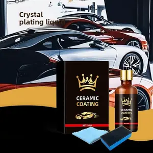 Ogas Car Paint Coating Liquid, Car Paint Care Cleaning, Remove Dirt, Glossy Finish, Water Repellent, Nourishes Car Paint, No Damage