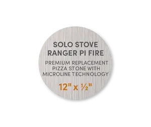 Solo Stove Ranger Pi Fire - FibraMent Premium Replacement Pizza Stone with MicroLine Technology®