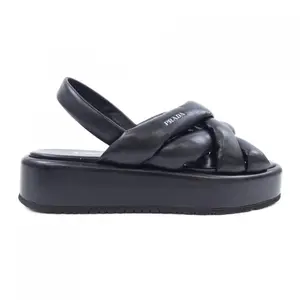 Pre-owned PRADA Others Small Leather Goods Platform Sandals