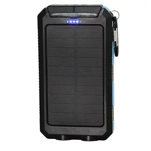 RAYTOK 20000mAh Solar Power Bank, Portable, Suitable for Outdoor Use, Ideal for Family Gatherings