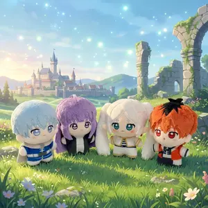 10CM New Frieren Beyond Journey's End Pendant Plush Toy Bag Gift Cosplay Mini Soft Cartoon Cute Anime Figure Peripheral Kid Gif