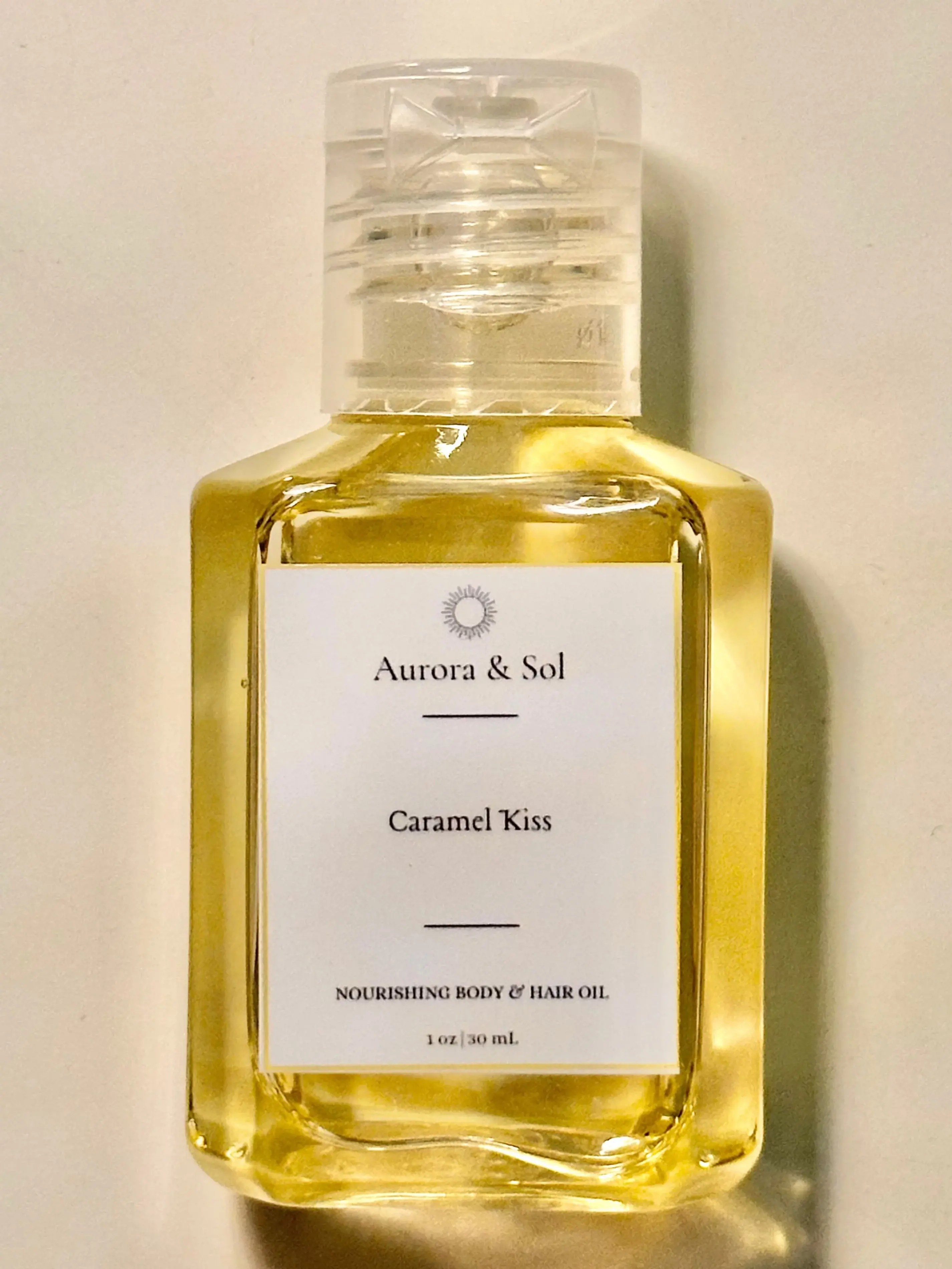 1 oz Trial Size- Caramel Kiss Nourishing Body & Hair Oil