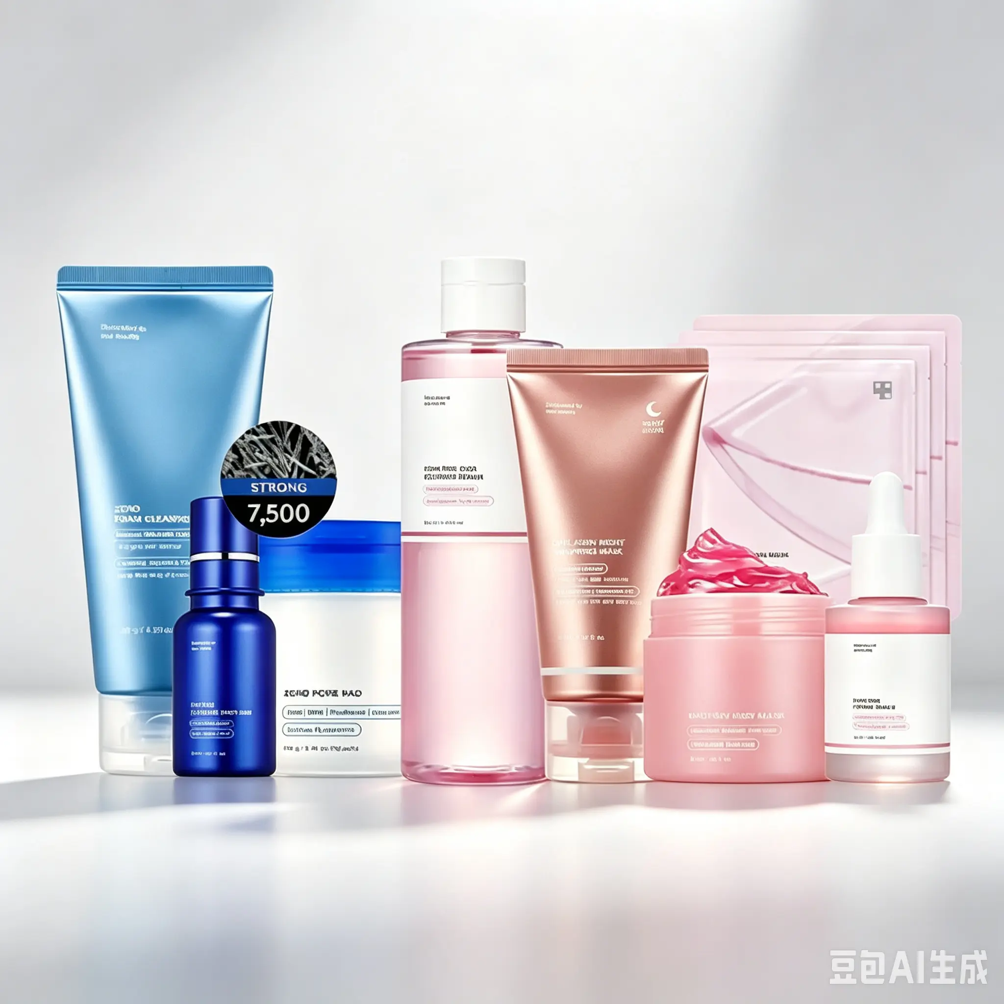 Glass Glow Korean Skincare Set | 8-Piece Routine for Hydration, Brightening & Smooth Glass Skin