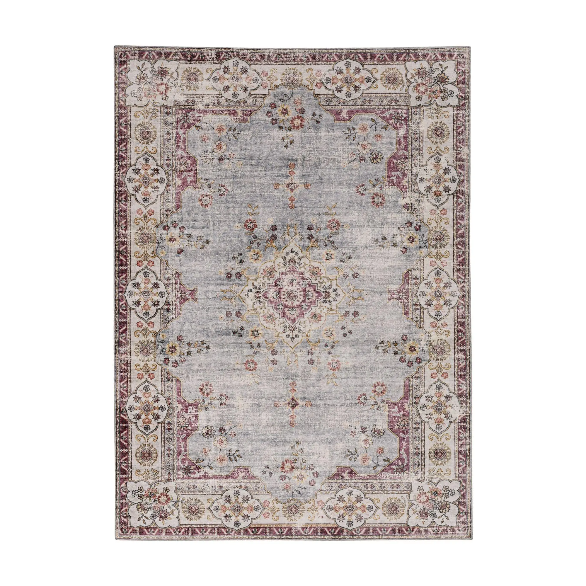 Linon Home Brooks 2'x3' Washable Decorative NonSlip Rug
