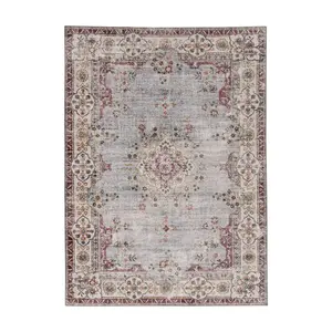 Linon Home Brooks 2'x3' Washable Decorative NonSlip Rug