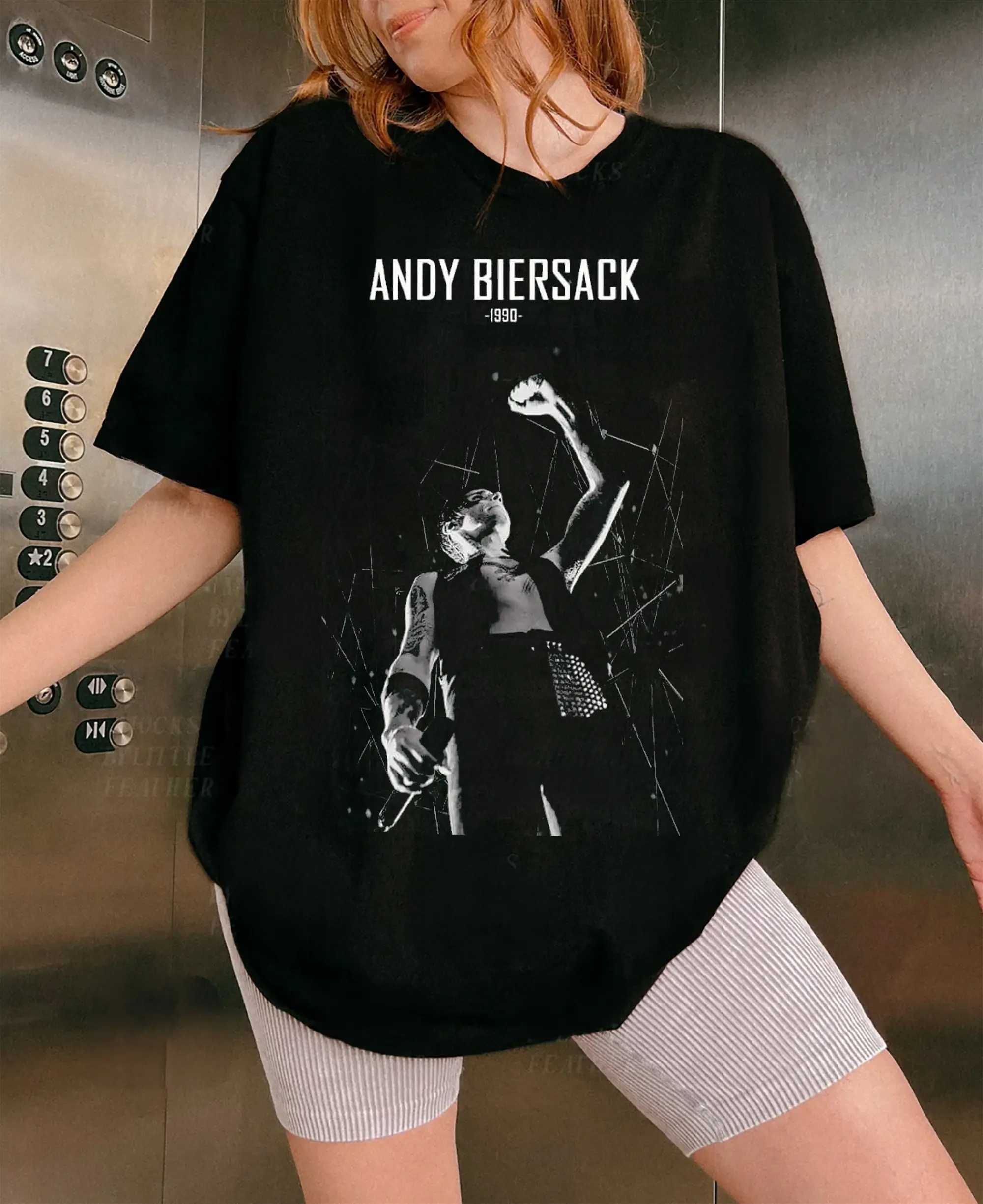 Black Veil Brides Frontman Andy Biersack Retro Art Unisex T-shirt