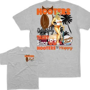 Vintage 90s Hooters Country Club Graphic Unisex T Shirt, Gift For Her, Unisex Casual Graphic T-Shirt