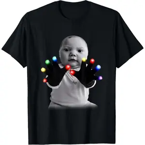 Cotton Gloving Niche Baby Meme T-Shirt