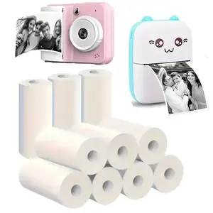 Kids Instant Camera Print Refill Paper, 10 Rolls Photo Printer Thermal Paper Rolls, Christmas Birthday Gifts for 4-10 Year Olds