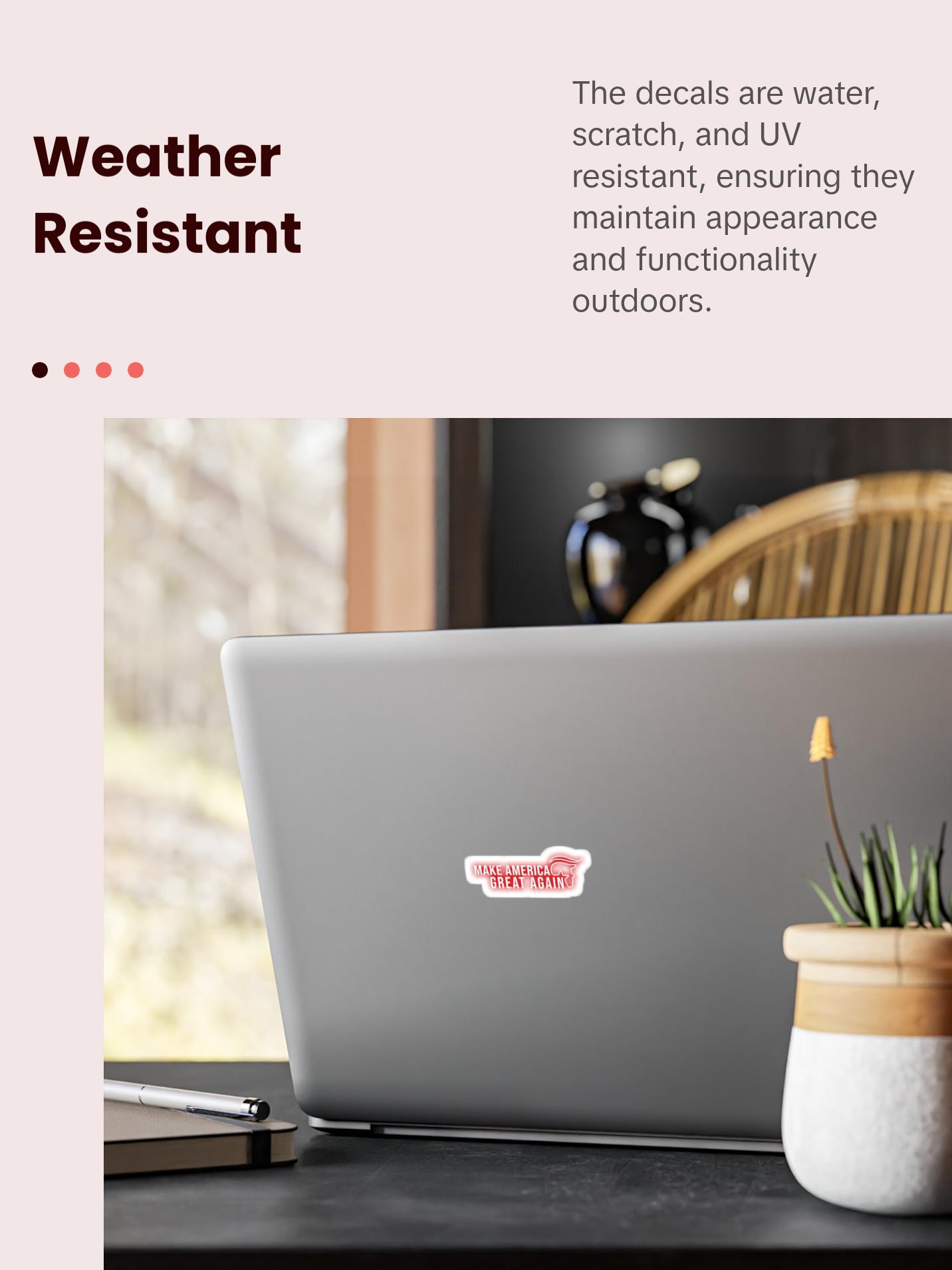 MAGA Trump Vinyl Decals