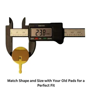 2 Pairs of Disc Brake Pads Compatible with BB5, BR35, DSK-710, DD Evolution, UBGO, MTB, and Mechanical Systems