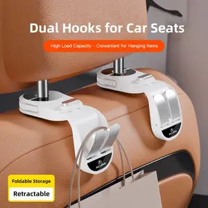 Car Seat Hook Stowing Tidying Phone Holder Hanging Hooks Car Interior Accessories For Acura ADX RDX ZDX Integra NSX MDX TLX CDX ILX RLX TL RL
