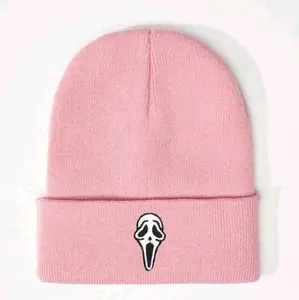 Ghostface Pink Beanie - Classic Beanie Design, Lightweight Fabric, Perfect for Cold Weather