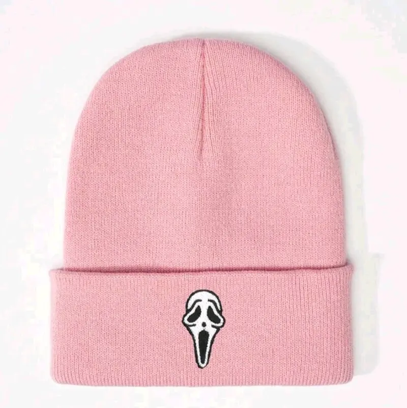 LONELY GHOST Pink Beanie LONELY GHOST Ghostar Beanie | Pacsun main image 4