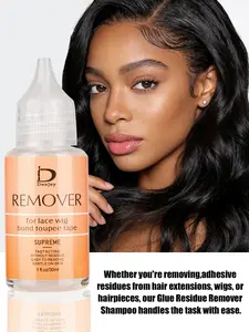 Lace Wig Glue Remover Liquid, Suitable for Wigs and Hair, Easy to Use, Fast Drying, Perfect for Lace Wig Maintenance