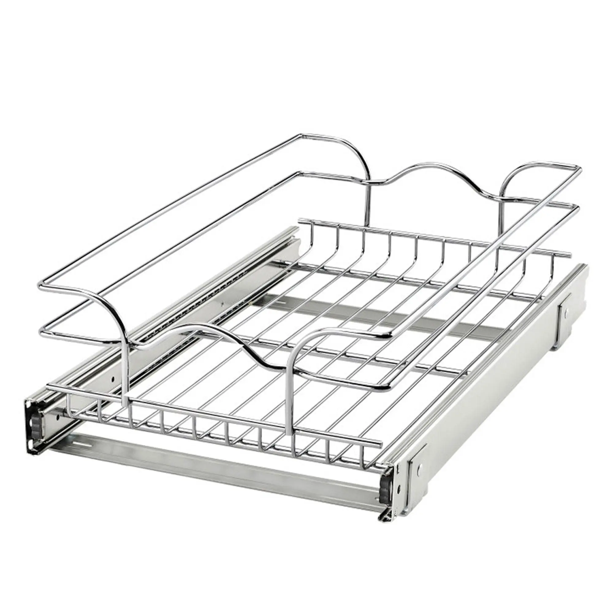 Rev-A-Shelf Kitchen Cabinet Pull Out Shelf Organizer, 12 x 20 In, 5WB1-0918CR-1