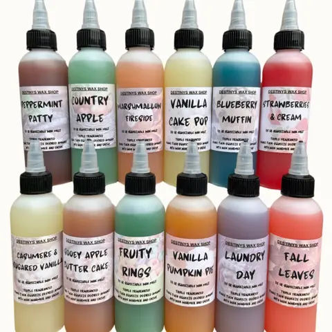 LUXURY LIQUID WAX MELT - SQUEEZE WAX MELT - TRIPLE FRAGRANCED  - 3.5oz BOTTLE Candle Aroma