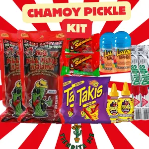Double pickle snack