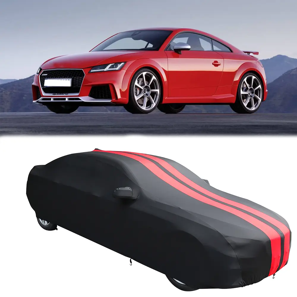 Velvet Full Car Body Cover Dust-proof Protection Cover For Porsche 911 718 992 928 Boxster Cayman Carrera For Any Model Of Car  Indoor Dust Sun Protection Exterior Accessories