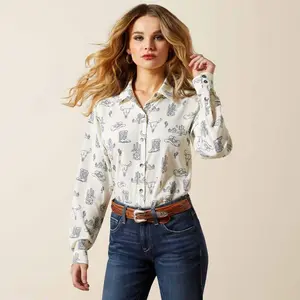 Ariat Womens Homestyle Shirt - Deserted Print