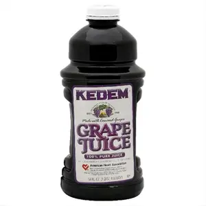 KEDEM JUICE GRAPE CONCORD-64 FO -Pack of 8