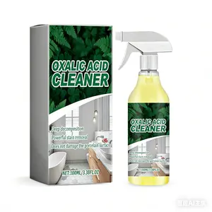 Oxalic Acid Cleaner — Toilet & Commode Stain Remover (Urine Stains & Grime) — Deep Cleaning Solution — Value Pack (Large Capacity)