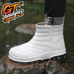 Men'S High-Top Skateboarding Shoes - Slip-Resistant PVC Sole, Cushioned Insole & Arch Support, White/Black Sneakers with Ankle Bracelet Closure for Skateboarding, Rollerblading, Urban Sports - Durable All-Terrain Grip & Comfortable Casual Wear, Rollerblad