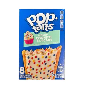 Pop-Tarts Frosted Confetti Cupcakes -1 Box 8 Pastries Pop-Tarts Frosted Confetti Cupcakes -1 Box 8 Pastries