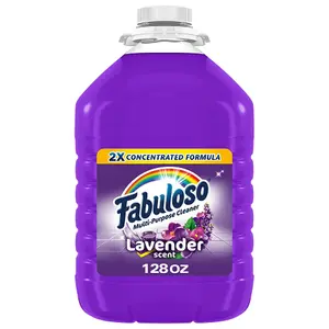 Fabuloso Multi Surface All Purpose Floor Cleaner, Lavender Scent, 128 fl oz-Effective Cleaning Solution for Various Surfaces Household Perfume Scented