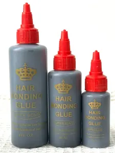 Hair Extension Glue, 1oz/2oz/4oz Liquid Form, Easy to Apply, Strong Hold, Professional Quality, Suitable for All Seasons
