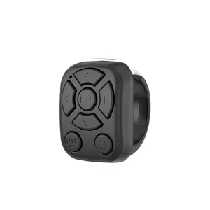TikTok Scrolling Ring - Bluetooth Remote Accessories for TikTok Clips & Tunes, iPhone-Compatible Fingertip Wireless Bluetooth Controller, Ideal for iPad, iOS & Android, with Lively Camera Shutter, electronic shutter