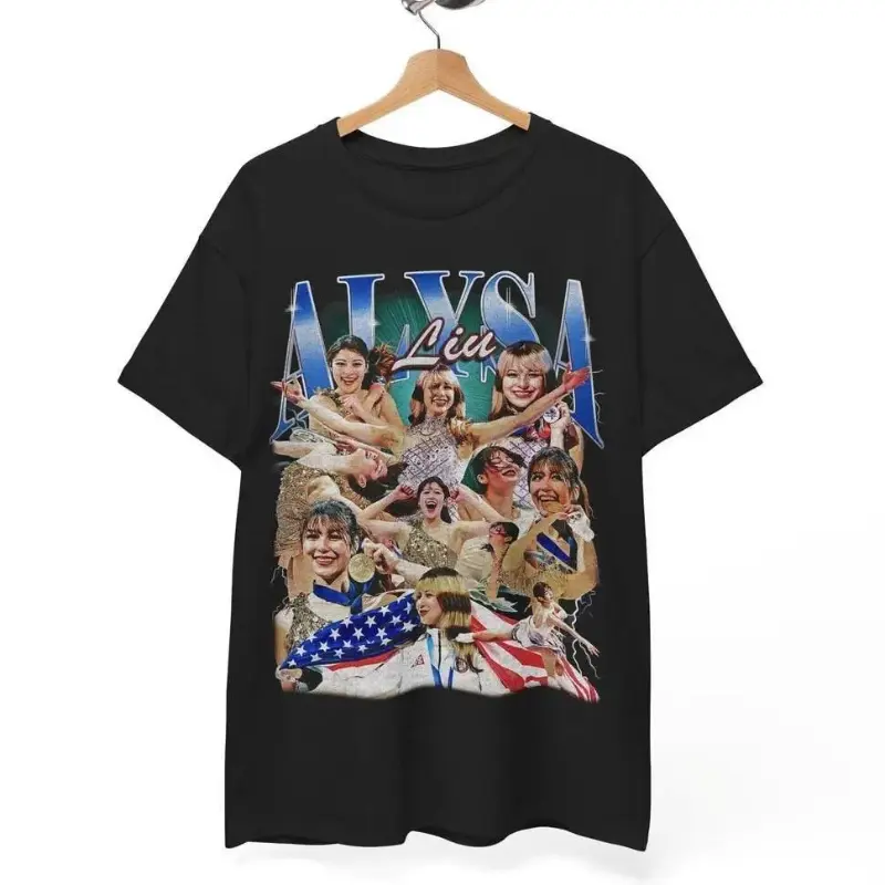 Trending Alysa Liu Shirt, Figure Skating Lover T-Shirt for Fans Fashion Cotton, Full Colors, Full Sizes, For Men, For Women