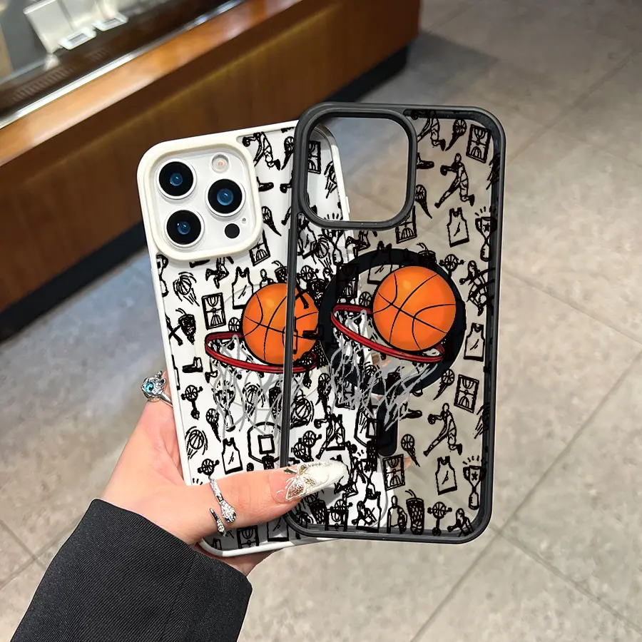 basketball Magnetic TPU for iPhone Case: Drop-proof design for added protection |for iPhone 16/15/14/13/12/11 - TikTok Shop basketball Magnetic TPU for iPhone Case: Drop-proof design for added protection |for iPhone 16/15/14/13/12/11 - TikTok Shop