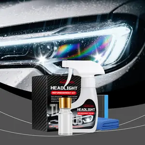 Car Headlight Care Kit Headlight Renovation Coating Cleaning Oxidation Improvement Light Transmission Car Care