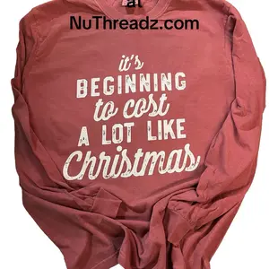 Like Christmas Comfort Color cotton Long sleeve tee