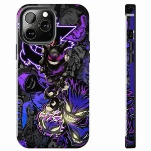 Anime-Style Gengar Ghost Monster Design iPhone Case — Compatible with iPhone 17/16/15/14/13/