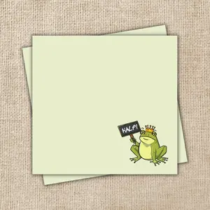 Kingsley with HALP Sign Sticky Notes | Assistant to the Villain