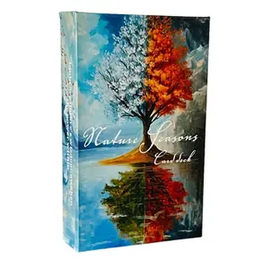 Nature Seasons Tarot Card Game, Tarot Card Decks, 54pcs/set Tarot Card Game, Themed Card Game, Card Game for Teenager & Adults, Fun Game for Family & Friends