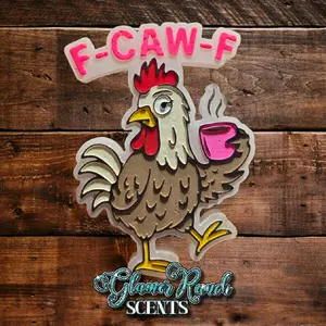 F CAW F Rooster Car Air Fresheners - Customizable Scent Hanging Decor for Enhanced Car Aroma