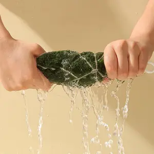 Aesthetic Leaf Hand Towel | Hanging Kitchen Towel | Super Absorbent Soft Coral Fleece Cute Monstera Leaf Towel | Reusable Kitchen Hand Towel | Lint-Free Quick Dry