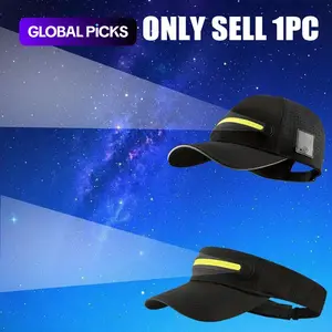 Wireless Beanie Hat with Light Headlamp Cap with Headphones and Speaker Mic, Gifts for Men Women, Headphone for Travel Wireless Headset Audio #GLOBAL PICKS