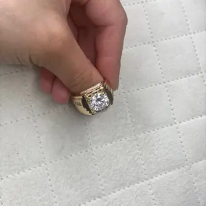 Thick Men Ring Single Big Rock