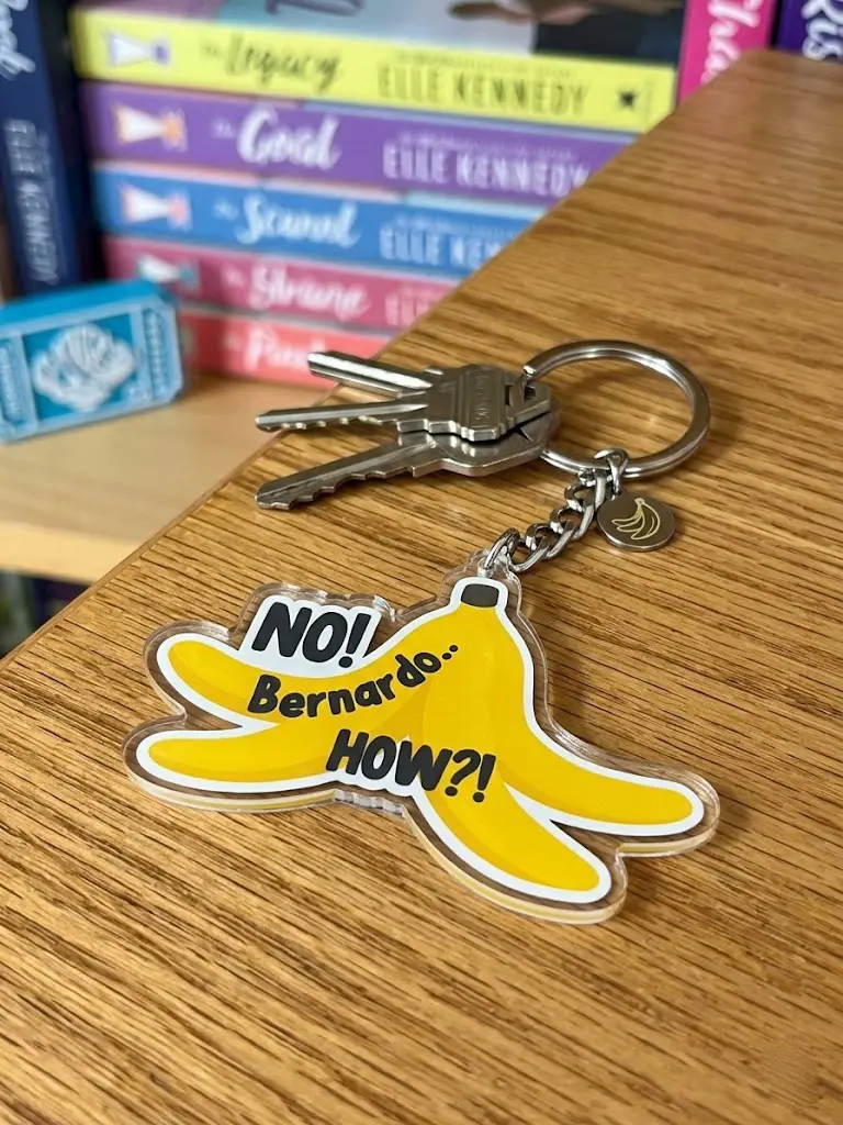 No! Bernardo banana Keychain, Bernardo banana Keychain, Off campus  Keychain